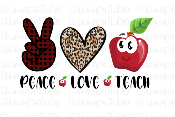 Download Peace Love Teach Png, Back to School Png - Peace love teach Collection