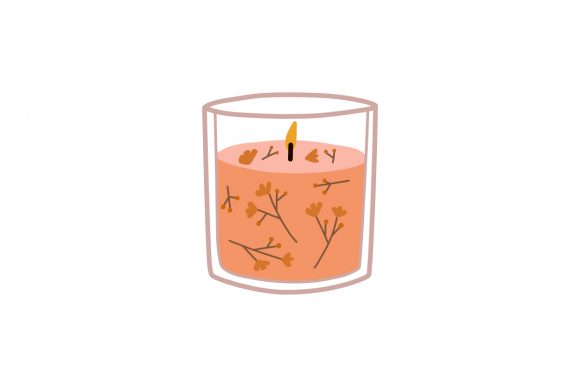 Download Paraffin Aromatic Candles Dry Flowers - Aromatic Collection