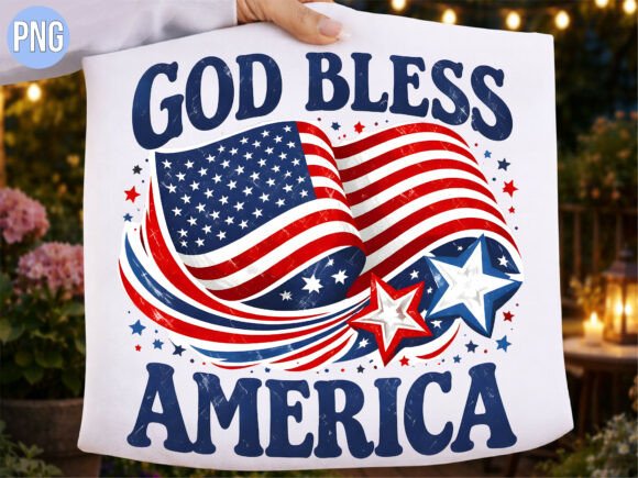 Download God Bless America Waving USA Flag PNG - Usa Collection